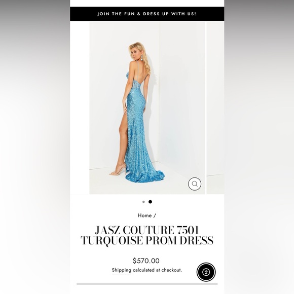 Jasz Couture Dress 7501